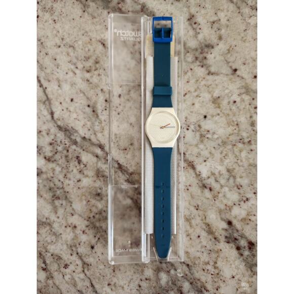 Vintage Swatch Watch "Ping Pong" GW106 New old stock in original case - Picture 2 of 13